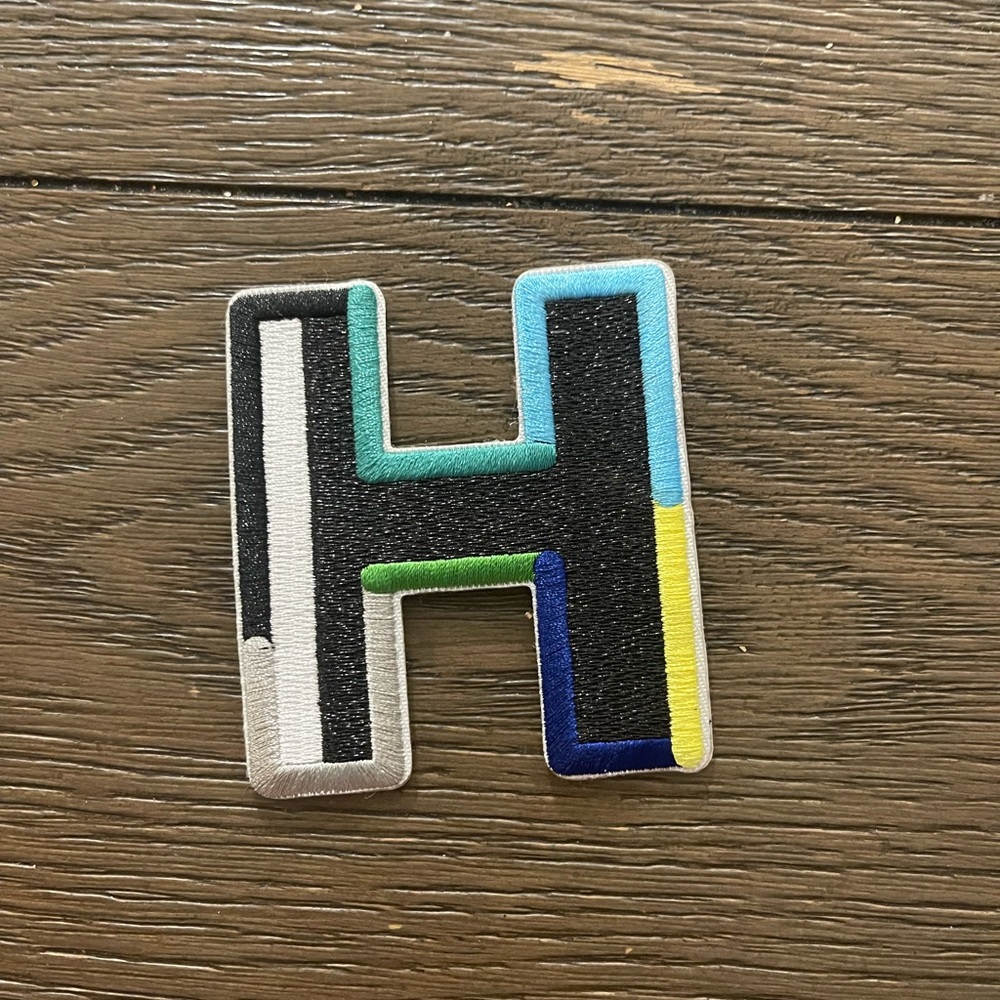 SCL “H” color block patch
